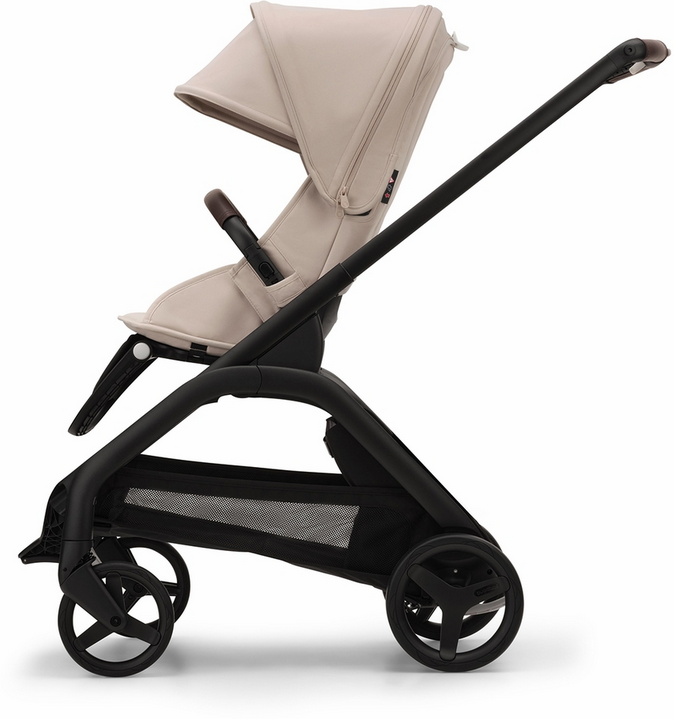 Bugaboo Dragonfly Complete Stroller + Bassinet - Black / Desert Taupe / Desert Taupe