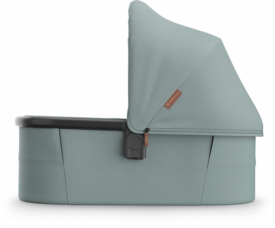 UPPAbaby Bassinet V3 - Kenzi - Mystic Aqua | Carbon Frame