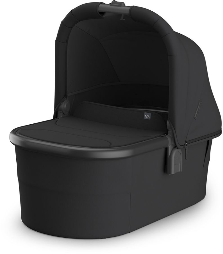 UPPAbaby Bassinet V3 - Jake - Charcoal | Carbon Frame 0903-BAS-NA-JKE