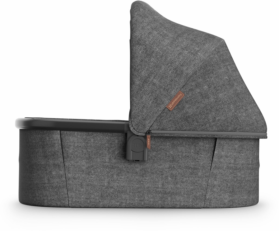 UPPAbaby Bassinet V3 - Greyson - Charcoal Mélange | Carbon Frame