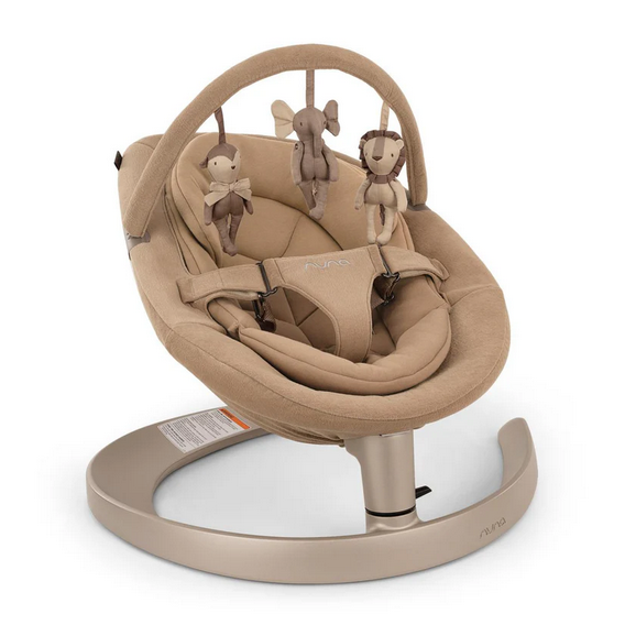 Nuna Leaf Grow Baby Seat & Rocker - Teddy