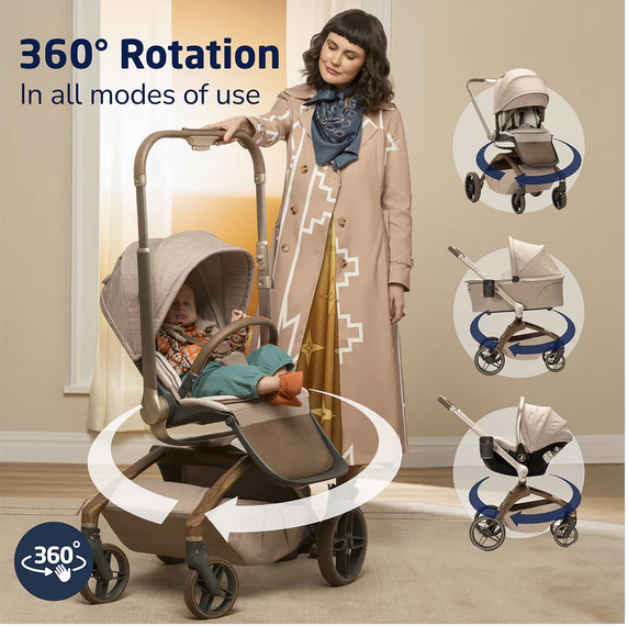 Maxi-Cosi Tana 360 Rotating Modular Stroller - Natural Heritage