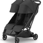 UPPAbaby Minu Duo Stroller - Jake - Charcoal | Carbon Frame | Black Leather