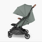 UPPAbaby MINU V2 Compact Stroller - Gwen (Green Melange / Carbon / Saddle Leather)