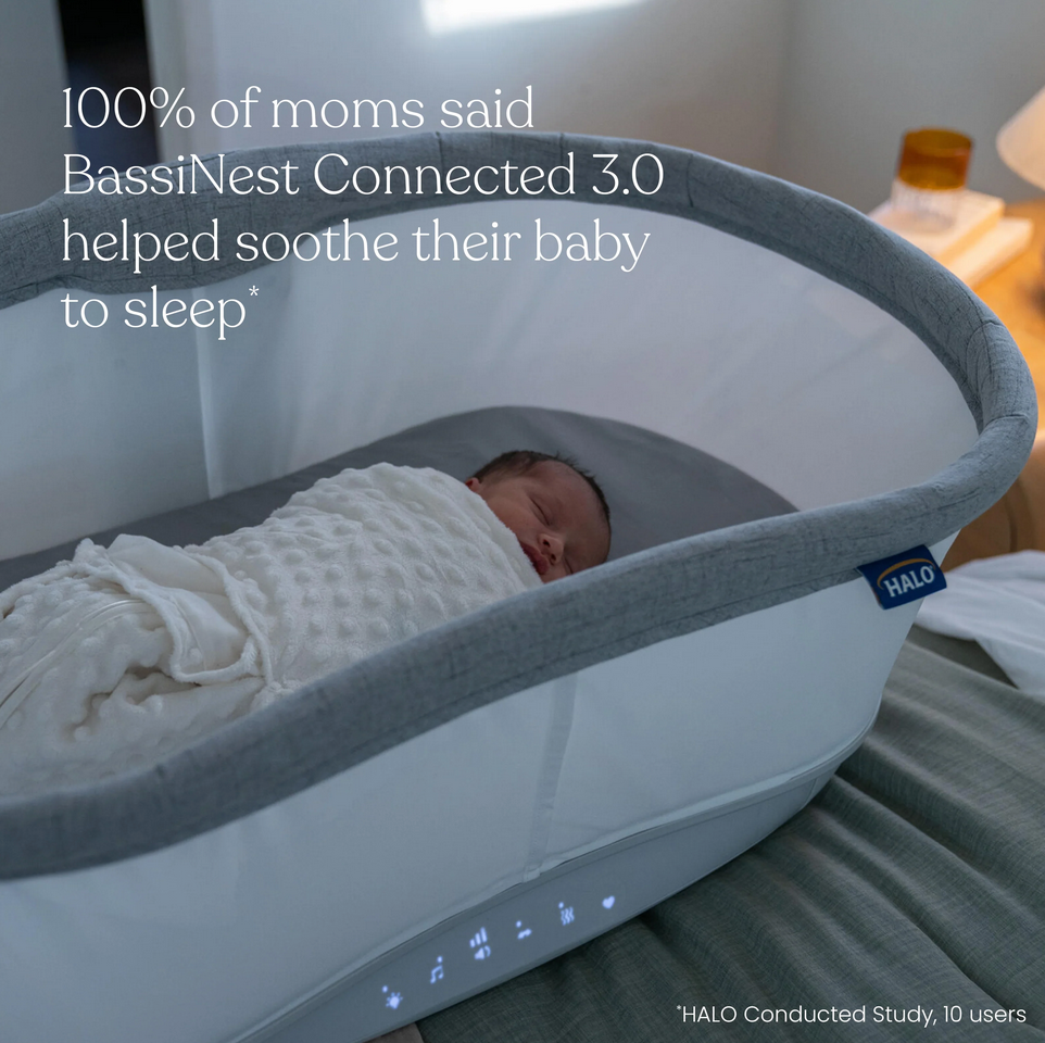 Halo BassiNest® Connected Swivel Sleeper 3.0 - Smart Bassinet