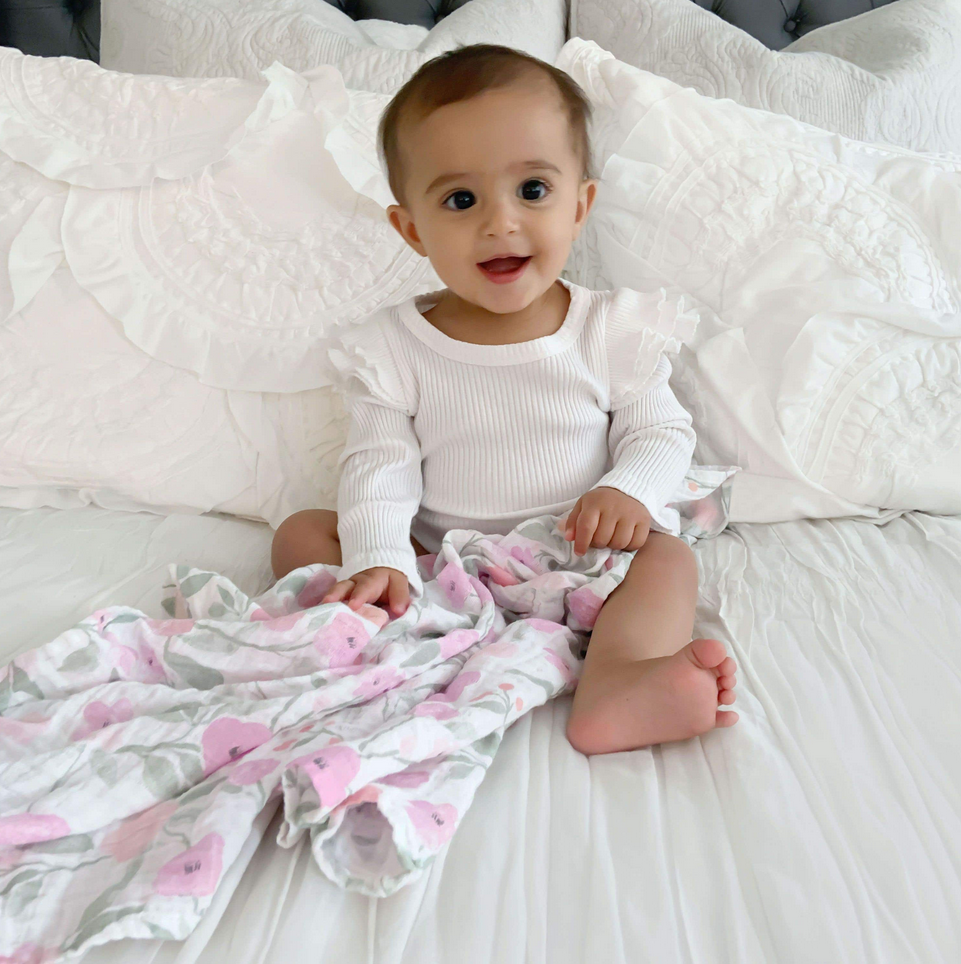 Aden and Anais Organic Cotton Swaddles 4 Pack - Ma Fleur