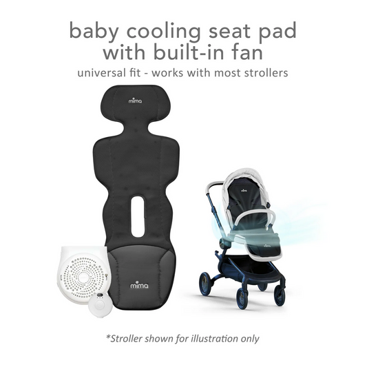 Mima Flo Baby Cooling Seat Liner - Black