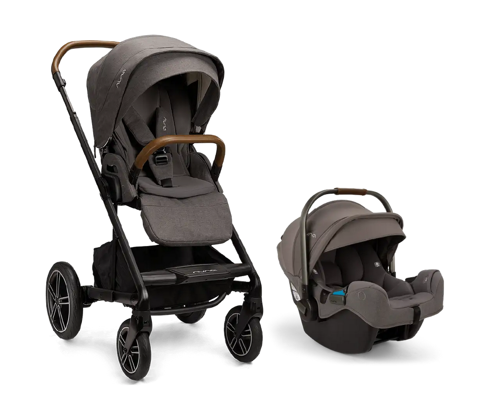Nuna MIXX Next with Magnetic Buckle + Pipa RX Infant Car Seat Bundle - Granite Z2ST13412586GRN