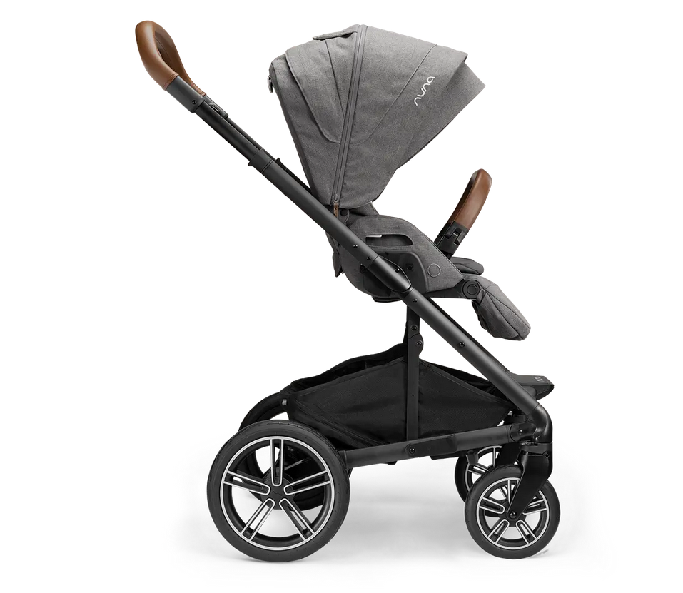 Nuna MIXX Next with Magnetic Buckle + Pipa RX Infant Car Seat Bundle - Granite