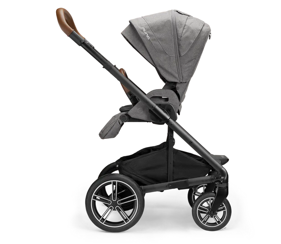 Nuna MIXX Next with Magnetic Buckle + Pipa RX Infant Car Seat Bundle - Granite