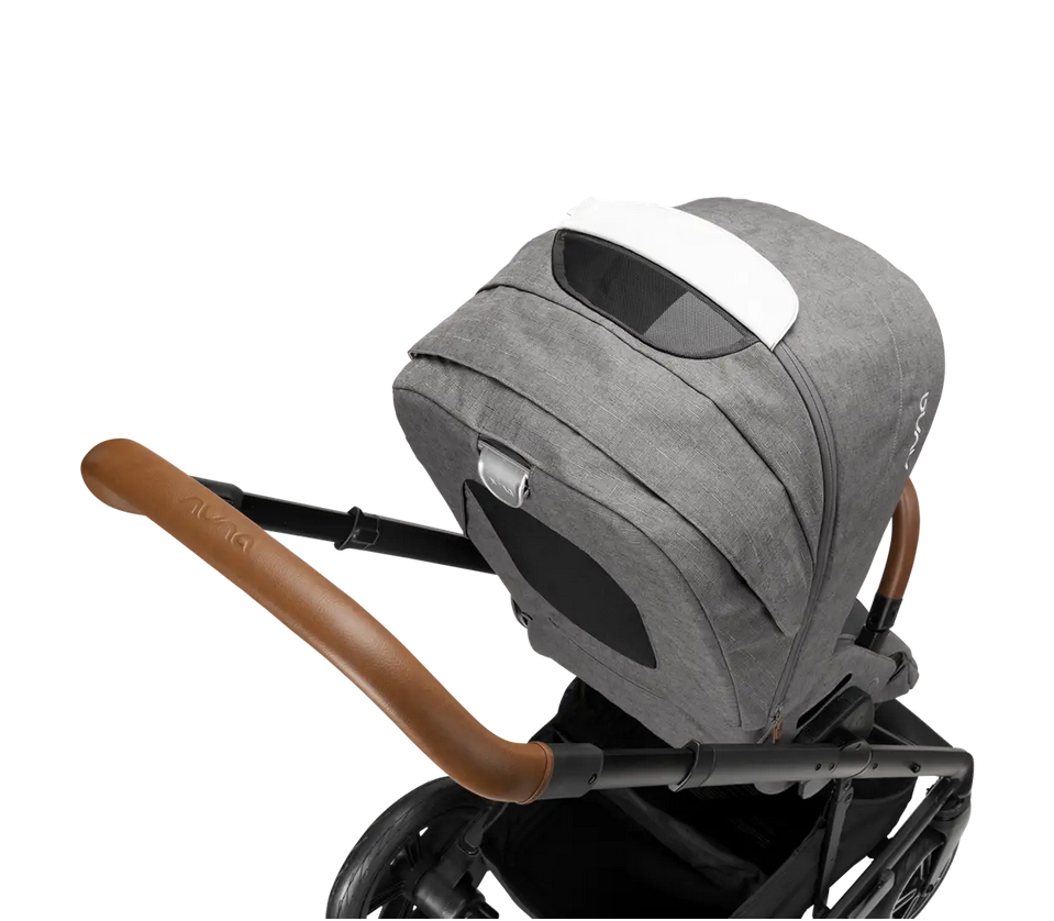 Nuna MIXX Next with Magnetic Buckle + Pipa RX Infant Car Seat Bundle - Granite