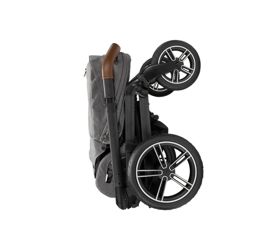 Nuna MIXX Next with Magnetic Buckle + Pipa RX Infant Car Seat Bundle - Granite