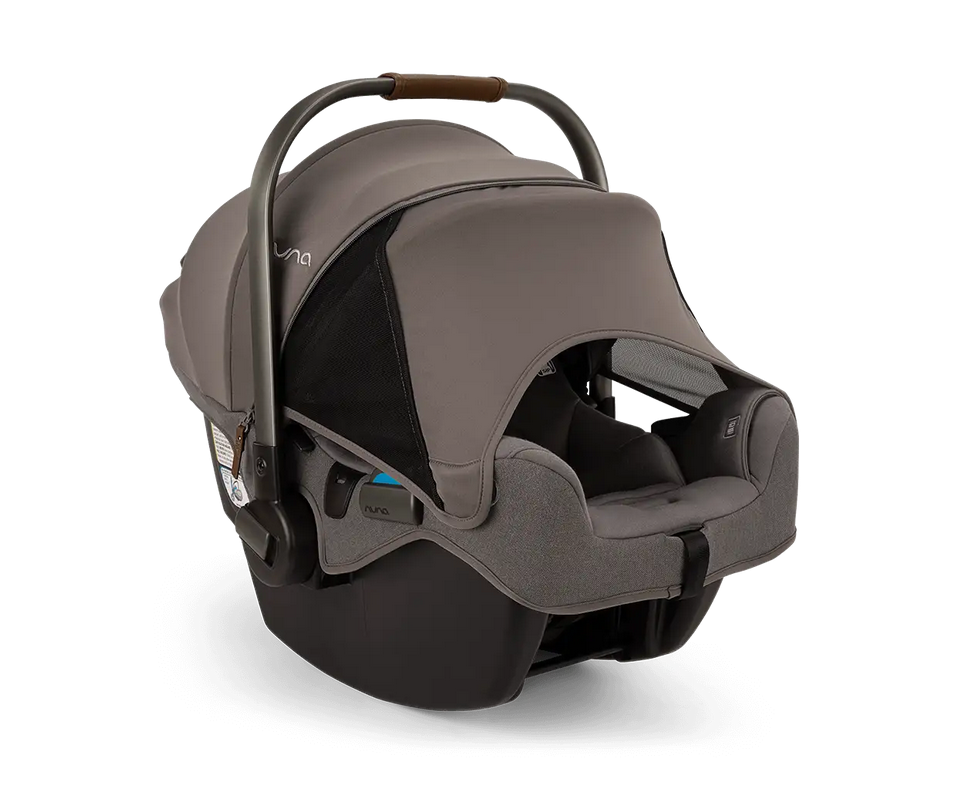 Nuna MIXX Next with Magnetic Buckle + Pipa RX Infant Car Seat Bundle - Granite
