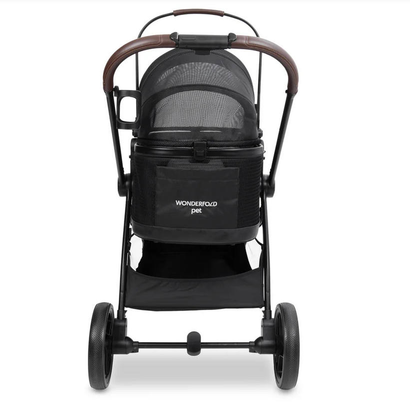 Wonderfold P3 Pet Switch & Stroll Stroller - Black