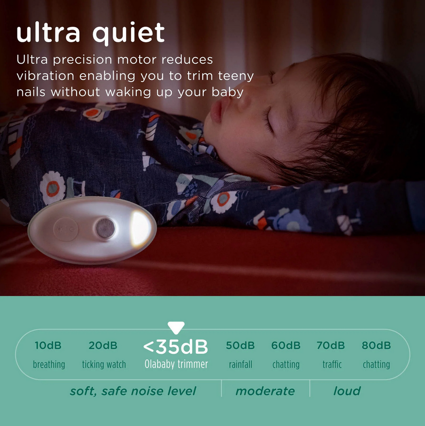 Olababy Rechargeable Electric Baby Nail Trimmer