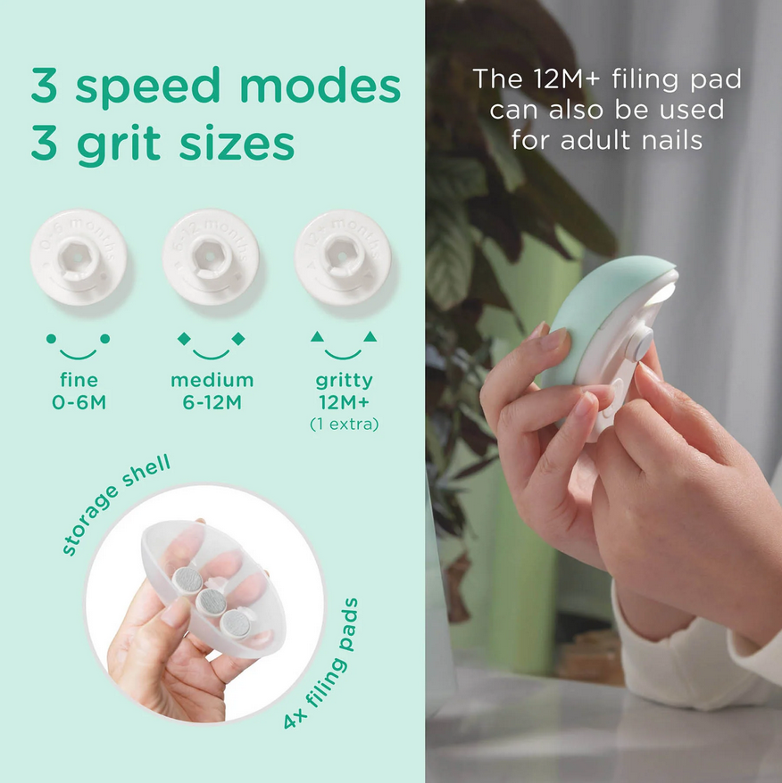 Olababy Rechargeable Electric Baby Nail Trimmer