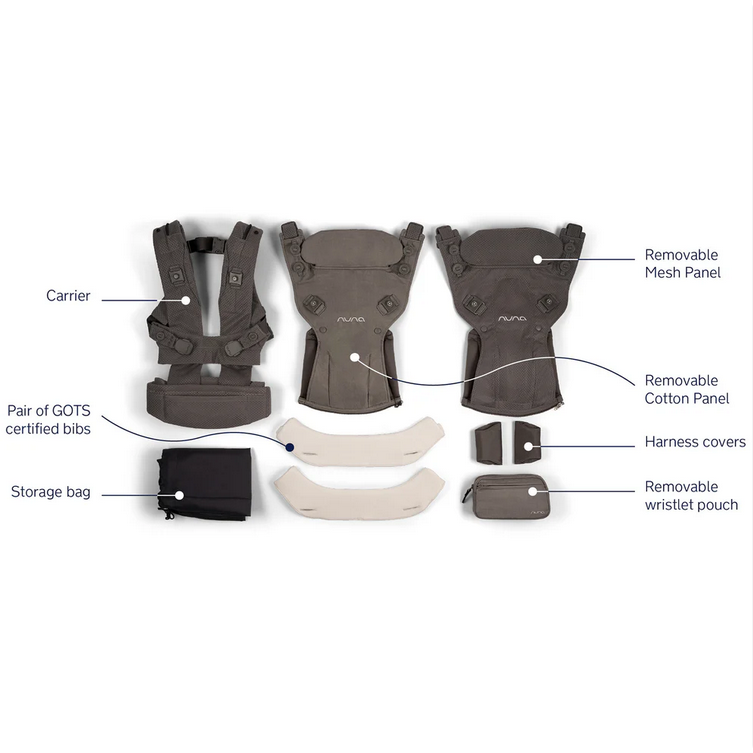 Nuna CUDL deux Baby Carrier - Thunder