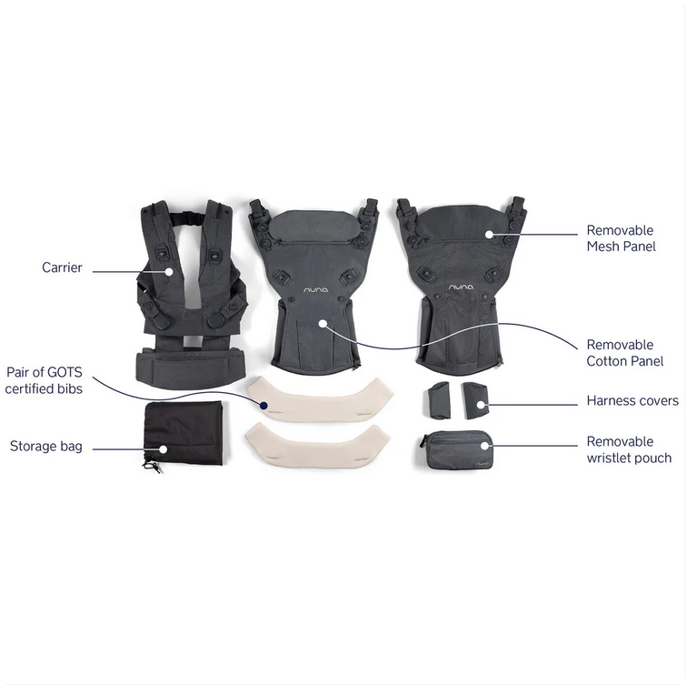 Nuna CUDL deux Baby Carrier - Denim