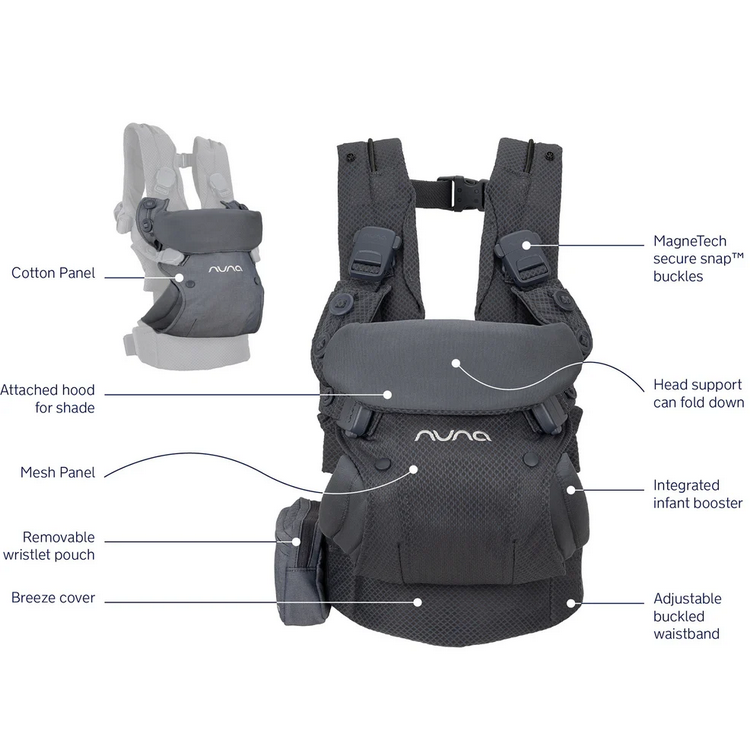 Nuna CUDL deux Baby Carrier - Denim