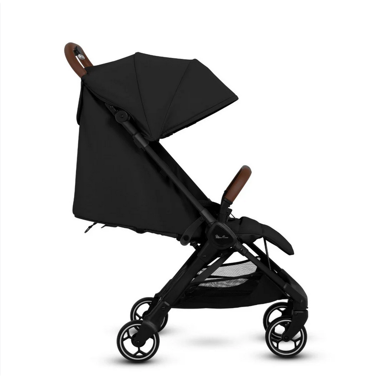 Silver Cross Clic Compact Stroller + Nuna PIPA RX Travel System Bundle - Black / Caviar