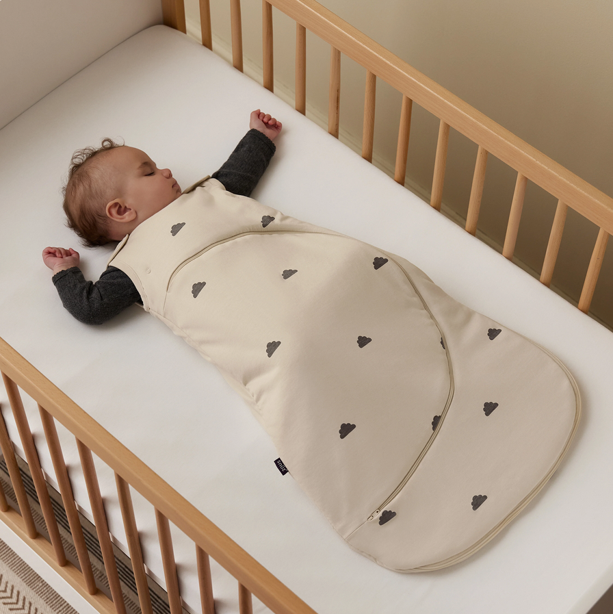 SnuzPouch Sleeping Bag 0-6M - Sand Cloud