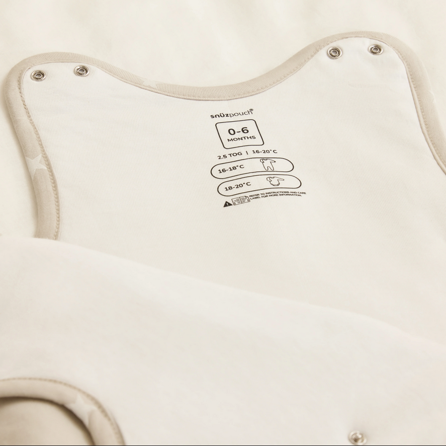 SnuzPouch Sleeping Bag 0-6M - Sand Cloud