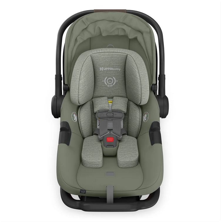 UPPAbaby Aria V2 Lightweight Infant Car Seat - Evelyn (Meadow Green)