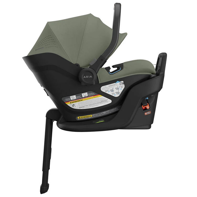 UPPAbaby Aria V2 Lightweight Infant Car Seat - Evelyn (Meadow Green)