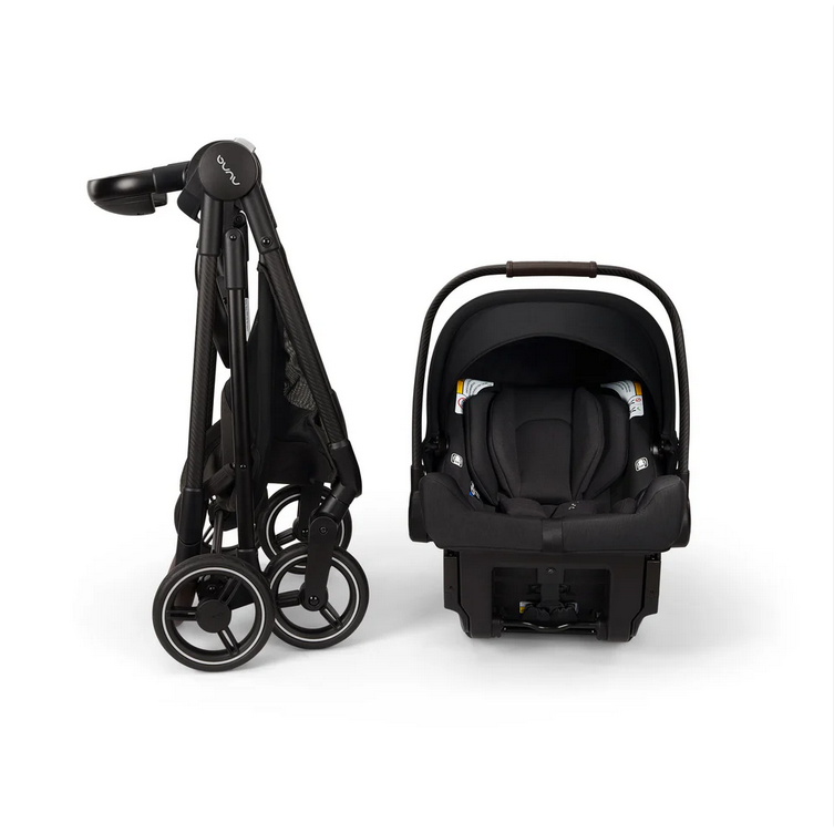 Nuna PIPA urbn Flex Travel System Bundle - Caviar