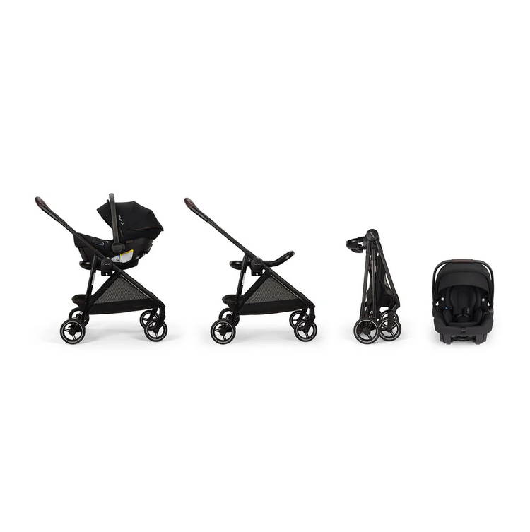 Nuna PIPA urbn Flex Travel System Bundle - Caviar