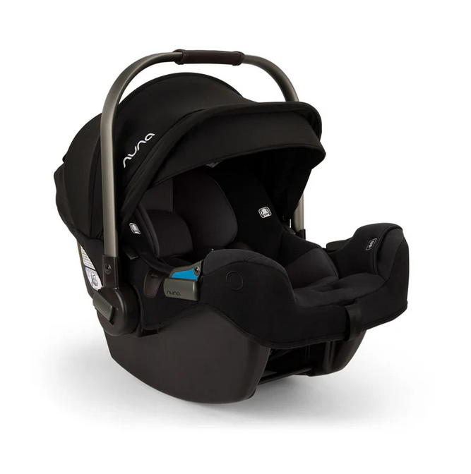 Nuna Pipa RX Infant Car Seat + RELX Base - Caviar/Chocolate CF12508610CCR