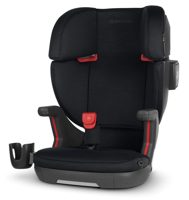 UPPAbaby Alta V2 Belt Positioning Booster Car Seat - Jake (Black Melange) - Traveling Tikes 