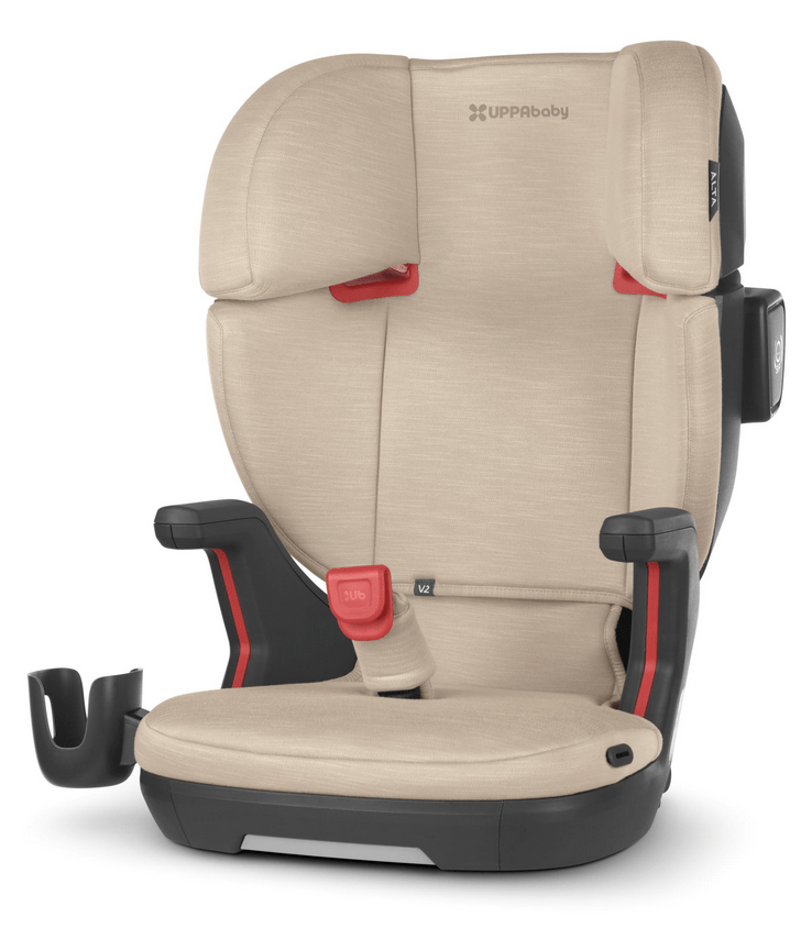 UPPAbaby Alta V2 Belt Positioning Booster Car Seat - Kavneer (Almond Melange) - Traveling Tikes 