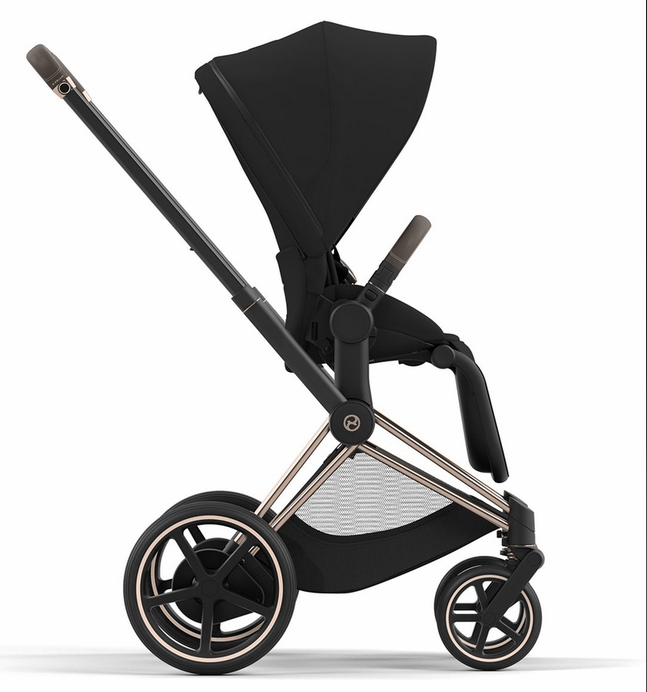 Cybex ePriam Stroller - Rose Gold/Black