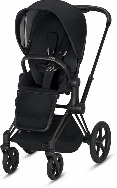 Cybex ePriam Stroller - Matte Black/Black