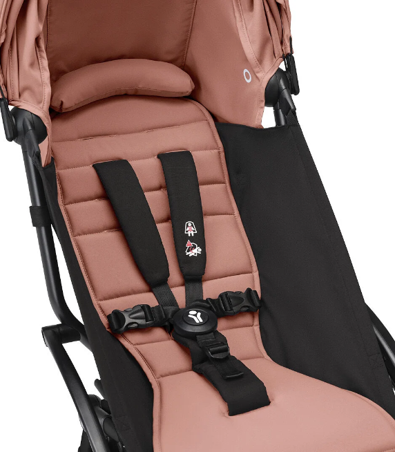 Stokke YOYO3 Ultra Compact 6+ Stroller (One Box) - Black / Ginger