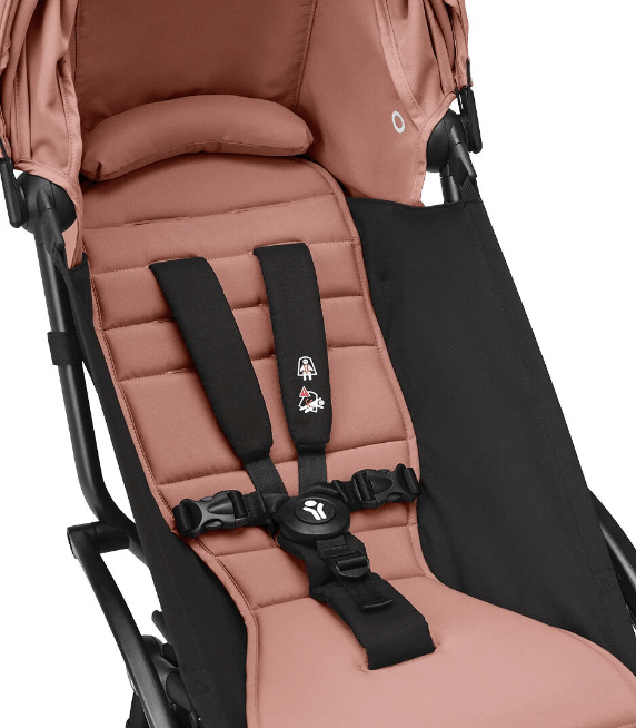 Stokke YOYO3 Ultra Compact 6+ Stroller (One Box) - Black / Ginger - Traveling Tikes 