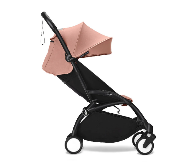 Stokke YOYO3 Ultra Compact 6+ Stroller (One Box) - Black / Ginger