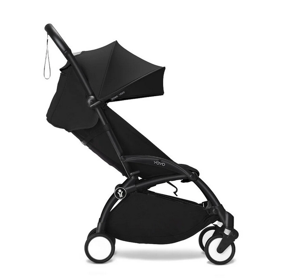 Stokke YOYO3 Ultra Compact 6+ Stroller (One Box) - Black / Black