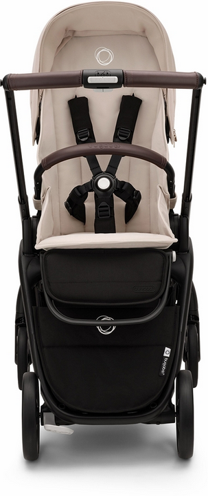 Bugaboo Dragonfly Complete Stroller + Bassinet - Black / Desert Taupe / Desert Taupe