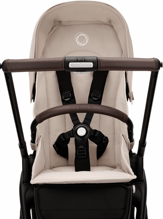 Bugaboo Dragonfly Complete Stroller + Bassinet - Black / Desert Taupe / Desert Taupe