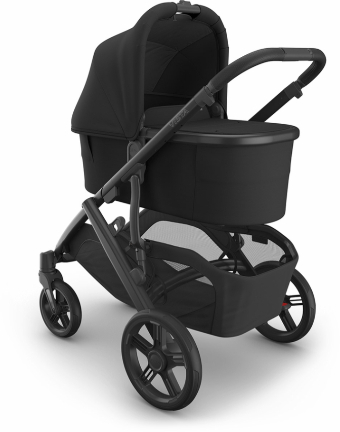 UPPAbaby Bassinet V3 - Jake - Charcoal | Carbon Frame