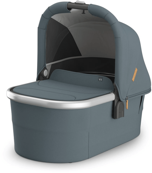 UPPAbaby Bassinet V3 - Callum - Stone Blue | Silver Frame