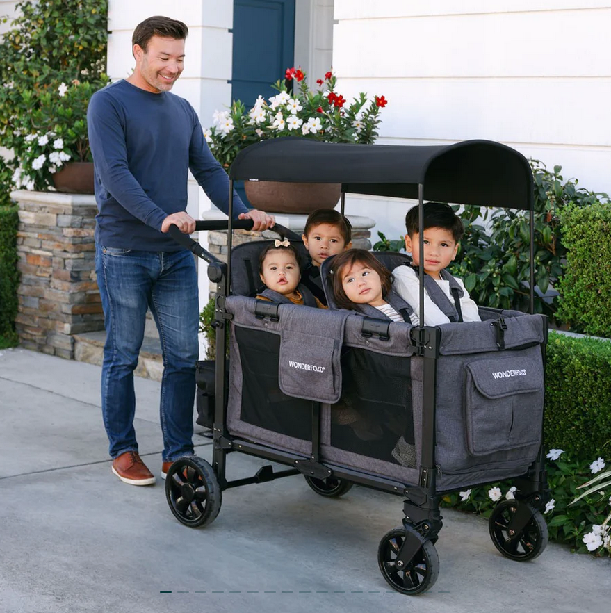 Wonderfold W4 Elite Pro Wagon - Charcoal Grey