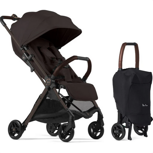 Silver Cross Jet 5 Ultra Compact Stroller - Ganache