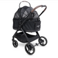 Wonderfold P3 Pet Switch & Stroll Stroller - Black