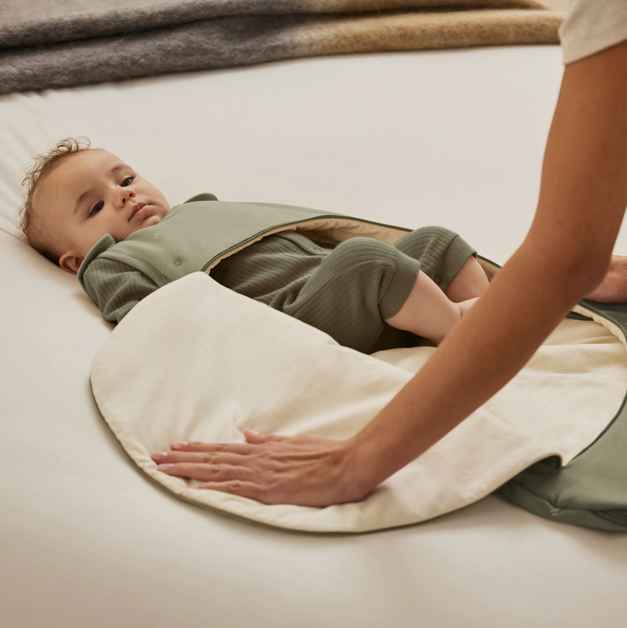 SnuzPouch Sleeping Bag - Sage Cross