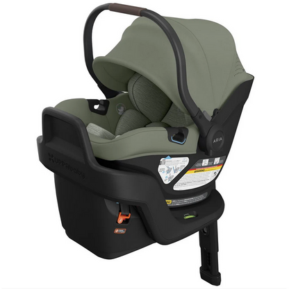 UPPAbaby Aria V2 Lightweight Infant Car Seat - Evelyn (Meadow Green) 1002-ARI-US-EVE