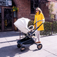 Mima Creo Stroller + Bassinet Bundle - White / White