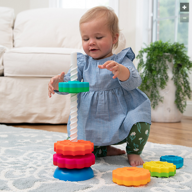 Fat Brain Toys SpinAgain Stacker